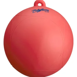 Boya de Señalización para Esquí Acuático Polyform WS 20x21cm Roja: Visibilidad, Durabilidad y Seguridad en el Agua - Modelo 28539331 - Ideal para Depo