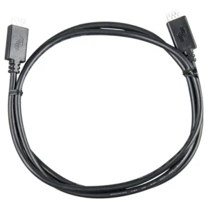 Cable de Conexión Victron Energy VE.Direct de 1.83 Metros: Transfiere Energía con Seguridad y Eficiencia para Sistemas de Energía Solar, Baterías y má