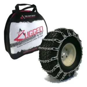 Par de Cadenas para Llantas de Nieve Marca XYZ - Modelo SNOWGRIP 38x13x15 cm - Máxima Tracción y Seguridad en Condiciones Extremas - Fácil Instalación