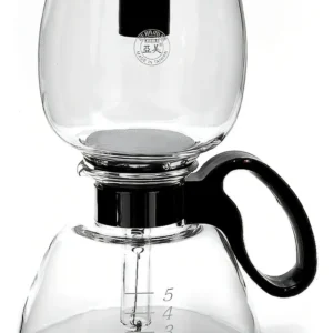 Cafetera de Sifón Hario Technica para Estufa: Disfruta Café Excepcional de 5 Tazas con Vidrio Borosilicato Resistente al Calor - Modelo TCA-5