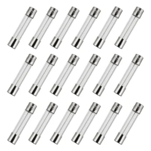 Protección Eléctrica Superior: Juego de 18 Fusibles de Vidrio Soplado Rápido, 15A 250V - Marca GENERICO - Ideal para Electrodomésticos y Proyectos de