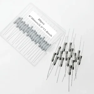 Fusible de Cerámica Soplado Lento 4A 250V 6x30mm de la Marca Genérica: Protección Confiable para tus Aparatos Eléctricos, Ideal para Circuitos Domésti