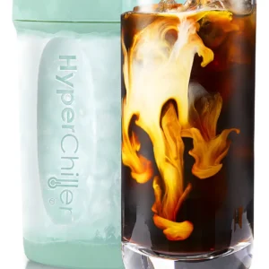 Enfriador Instantáneo de Bebidas Reutilizable 370ml Mint - HyperChiller HC2MHC2M: Enfría al Instante, Disfruta del Sabor Puro, Diseño Elegante y Portá