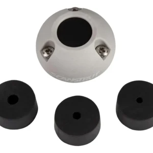 Pasa Cables Scanstrut DS21A-P para Instalaciones Náuticas y del Hogar: Junta de Plástico Pequeña, Resistente y Fácil de Instalar para Cables, Color Be