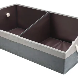 Cesta Grande de Almacenamiento para Juguetes de Perro con Asa Plegable - Marca PetPal - Modelo Durable y Resistente - Ideal para Organización y Limpie