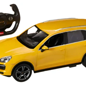 ¡Desata la Aventura! Coche a Control Remoto Porsche Cayenne a Escala 1:14 - Diseño Realista, Fácil de Usar para Niños y con Iluminación LED - ¡Regalo