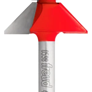 Broca para Chaflán Profesional Freud 40-104: Precisión Inigualable, Diámetro 1-11/32 Pulgadas, Ideal para Madera Dura y Blanda, Acabados Perfectos, Du