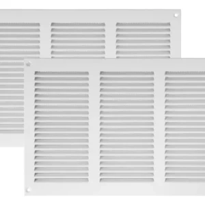 Cubiertas Para Rejilla de Ventilación 30 x 20 cm, Marca Genérica, Modelo X-3020, Protección Duradera y Diseño Discreto para Ventilación Eficiente, Paq