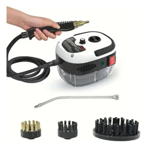 Máquina De Vapor Para Limpieza 2500w Portátil 3 Cabezales