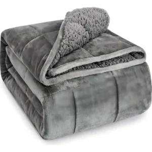 Manta Ponderada para Adultos Tranquility™️: 10 kg, Diseño Premium para Relajación Profunda y Mejor Descanso - Alivio del Estrés, Microfibra Suave y Tr