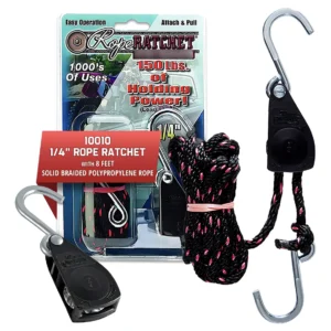 Carraca de Cuerda Ajustable XTRATUF: Amarres Seguros para Camping y Embarcaciones | Resistencia Superior, Fácil Uso, Diseño Compacto | Modelo XT-RA-10