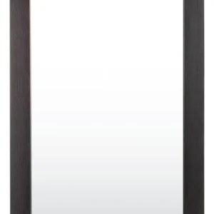 Espejo Decorativo de Pared Color Chocolate 36.3cm x 51.3cm - Marca 'Reflejos del Hogar' - Diseño Moderno y Elegante para Recámara, Sala o Baño - Fácil