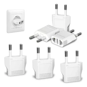 Adaptador de Enchufe Universal Mikwoab 9120: Conexión Segura y Versátil para Dispositivos Eléctricos, Ideal para Viajes y Uso Doméstico, Soporta Múlti