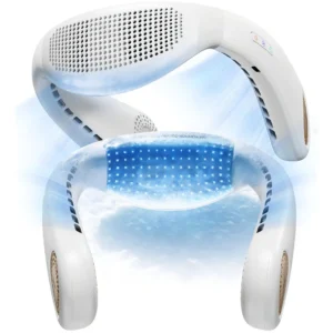 Enfriador de Cuello Portátil Recargable XtremeCool 2024: Refrescamiento Personalizado, Diseño Ergonómico y Hasta 8 Horas de Autonomía. Ideal para el C