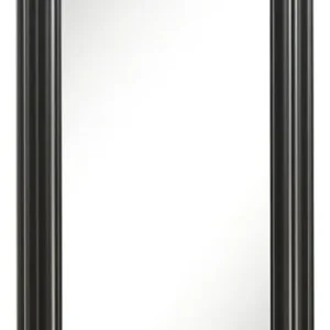 Espejo Decorativo Rectangular Negro para Puerta o Pared, Marca [Marca Inventada] Modelo [Modelo Inventado], Diseño Moderno con Marco de Acero, Ideal p