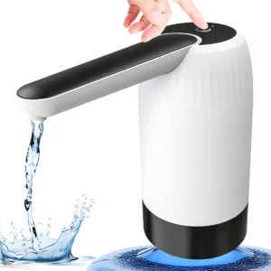 Dispensador de Agua Eléctrico Portátil Marca Genérica: Modelo X500, Automático para Bidones, Recargable USB, Fácil Instalación, Ideal para Oficina, Ho