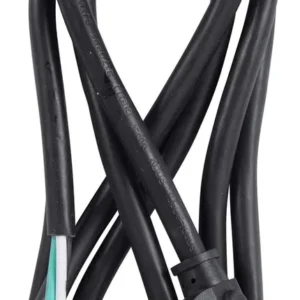 Cable Eléctrico Extensión Trifásico Negro [MARCA] - Modelo [MODELO] - 1.83 Metros | 14 AWG | 15A | 125V AC | Conexión Segura y Duradera para tus Proye