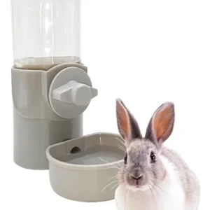 Dispensador de Agua Automático para Conejos de la Marca PetLovers: Botella Anti-Goteo, Fácil de Llenar, Diseño Seguro y Duradero para Hidratación Cons