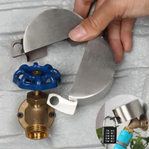 Sistema de Bloqueo de Grifo Exterior con Código Master Lock: Protección Superior para Jardín y Exterior. Modelo 265D, Fácil Instalación, Evita Robos y