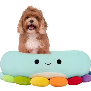 Cama Mediana para Mascotas Squishmallows Estilo 1 - Suave, Acogedora y Reconfortante - Diseño Original y Materiales Premium para Perros y Gatos - ¡Dal