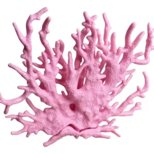 Adornos de Coral Artificial Color Rosa para Acuario | Marca Tetra: Diseño Realista, Seguro y Duradero para Peces Tropicales
