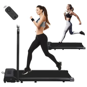 ¡Mantente Activo en Casa! Caminadora Eléctrica Plegable Fitness Pro X500 con Pantalla Digital Multifunción, Monitoreo de Ritmo Cardíaco y Programas Pr