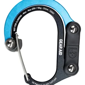 Clip y Gancho Mini para Viaje: Seguridad y Organización con el Clip de Equipaje Compacto Traveler's Choice TC-3000 | Ideal para Bolsas Pequeñas y Male