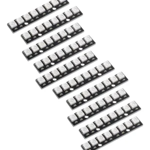Kit de 10 Barras LED RGB WS2812B 5050 para Arduino y Raspberry Pi - Iluminación Inteligente y Personalizable para Proyectos DIY y Decoración del Hogar