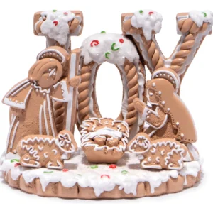 Set Navideño Familia Santa Claus Para Decoración del Hogar | Marca [Marca Imaginaria] | Modelo Festivo | Adornos Navideños Premium para Fiestas Inolvi