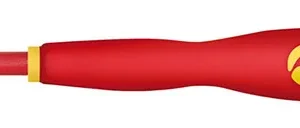 Destornillador Plano de Precisión Stanley 65-220: Ideal para Trabajos Detallados y Electrónicos, Mango Ergonómico, Acero de Alta Resistencia, Punta Ma