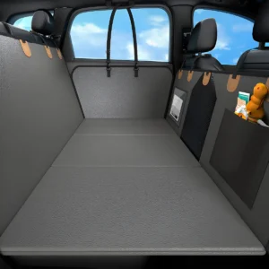 Protector de Asiento Trasero para Mascotas, Impermeable y Antideslizante Marca PetSafe: Cubre Asientos de Coche, Fácil de Instalar y Limpiar, Ideal pa