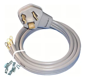 Cable para Secadora de Alta Resistencia, 1.83 metros, 3 Hilos, 30 Amperes, 250 Volts - [Marca del Producto] - Modelo [Modelo del Producto, si existe]: