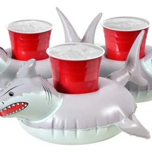Flotadores Portavasos Inflables para Piscina y Jacuzzi - Set 3 Piezas Marca Bestway, Modelo Tropical, Diseño Resistente, Ideales para Bebidas y Relaja