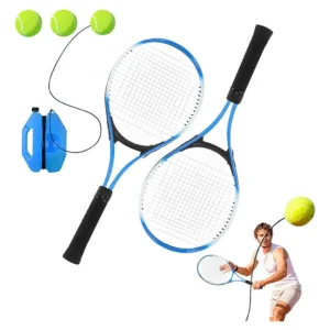 ¡Practica y Diviértete! Kit de Entrenamiento de Tenis para Niños - Wilson Starter Raqueta Superligera + Pelotas - Perfecciona tu Técnica