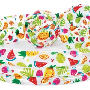 Alberca Inflable Intex Fishbowl Set 2.44m x 5.49m: Diversión Acuática Segura para Niños Pequeños, Fácil de Instalar y con Diseño Atractivo