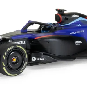Scalextric Williams FW44 Duracell Alexander Albon Escala 1:32 - Emociónate con la réplica de alta precisión, detalles increíbles y rendimiento de carr