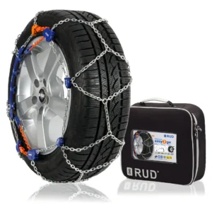 Cadenas para Nieve RUD Compact Easy2go 4050: Agarre Superior en Hielo y Nieve, Fácil Instalación, para Llantas Tamaño 4050, 1 Par - Seguridad Vial Gar