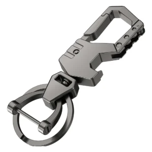 Llavero Multifuncional de Alta Resistencia WORKPRO: Caja de Herramientas Compacta, Acero Inoxidable, Destornillador, Abrebotellas y Más – ¡Siempre a M