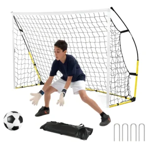 ¡Divertimiento Garantizado! Portería de Fútbol Portátil Plegable para Niños (1.5 x 2.4 m) de [Marca] - Modelo [Modelo]. Fácil de Armar y Transportar,