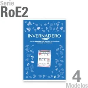 Calendario Exfoliador Semanal RoE2 Offset LEN: Organiza tu Semana con Estilo y Reflexión. Respaldo Plástico Oficio, Doble Varilla, Personalizable. Inc