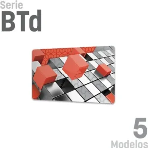 Tarjetas de Presentación BTd con Efecto 3D Lenticular de Plástico: Impacta con Diseño Exclusivo, 25 Piezas. Personalizables, Tamaño Estándar y Acabado