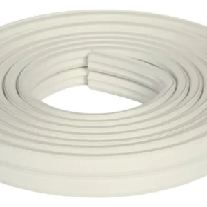 Cinta Aislante Blanca para Puertas y Ventanas Duck: Sello de Goma EPDM Autoadhesivo, Aislamiento Térmico y Protección contra Humedad - Medida Mediana