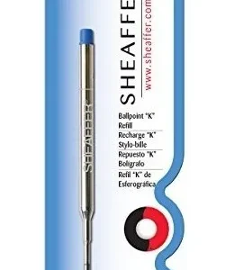 Repuestos para Bolígrafo Sheaffer K: Tinta Azul Fina, Escritura Precisa y Fluida. Original, Ideal para Oficina y Uso Diario. Calidad Garantizada.