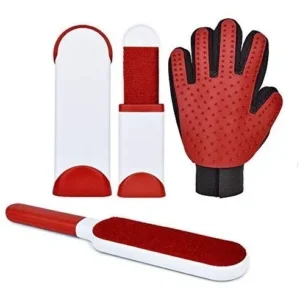 Kit de Limpieza para Mascotas Pet Pal: Elimina Pelos de Perros y Gatos de Muebles, Ropa y Tapicería | Cepillo Reutilizable con Guante de Aseo y Tamaño