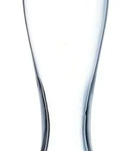 Luminarc On Tap Set de 4 Vasos Pilsner 16 oz - Diseño Elegante, Vidrio Transparente Resistente - Ideal para Cerveza Artesanal y Regalo Especial
