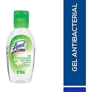 Lysol Gel Antibacterial para Manos de 50ml: Protección Instantánea y Efectiva contra Gérmenes - Fórmula de Rápida Absorción, Ideal para Viajes y Uso D