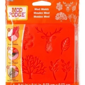 Da rienda suelta a tu creatividad con Mod Podge Mod Molds: Moldes de Silicona para Decoración, Diseños Detallados y Duraderos, Ideal para Proyectos de