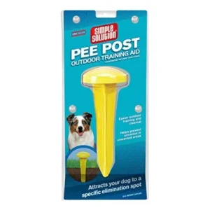 Simple Solution Pee Post - Ayuda para Entrenamiento Canino en Exteriores - Atractivo y Efectivo - Facilita el Adiestramiento, Promueve la Eliminación