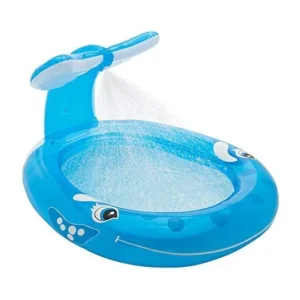 ¡Refréscate al Máximo! Alberca Inflable Intex con Cascada y Regadera Integrada - Modelo Familiar para Disfrutar en Casa - Envío Rápido y Seguro