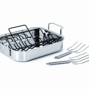Calphalon Tostador de Acero Inoxidable de 14 Pulgadas: Precisión y Elegancia para Tu Cocina. Tecnología Even-Heat para Tostado Uniforme, Diseño Modern
